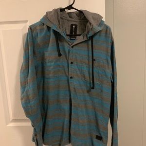 Billabong Flannel with Hood